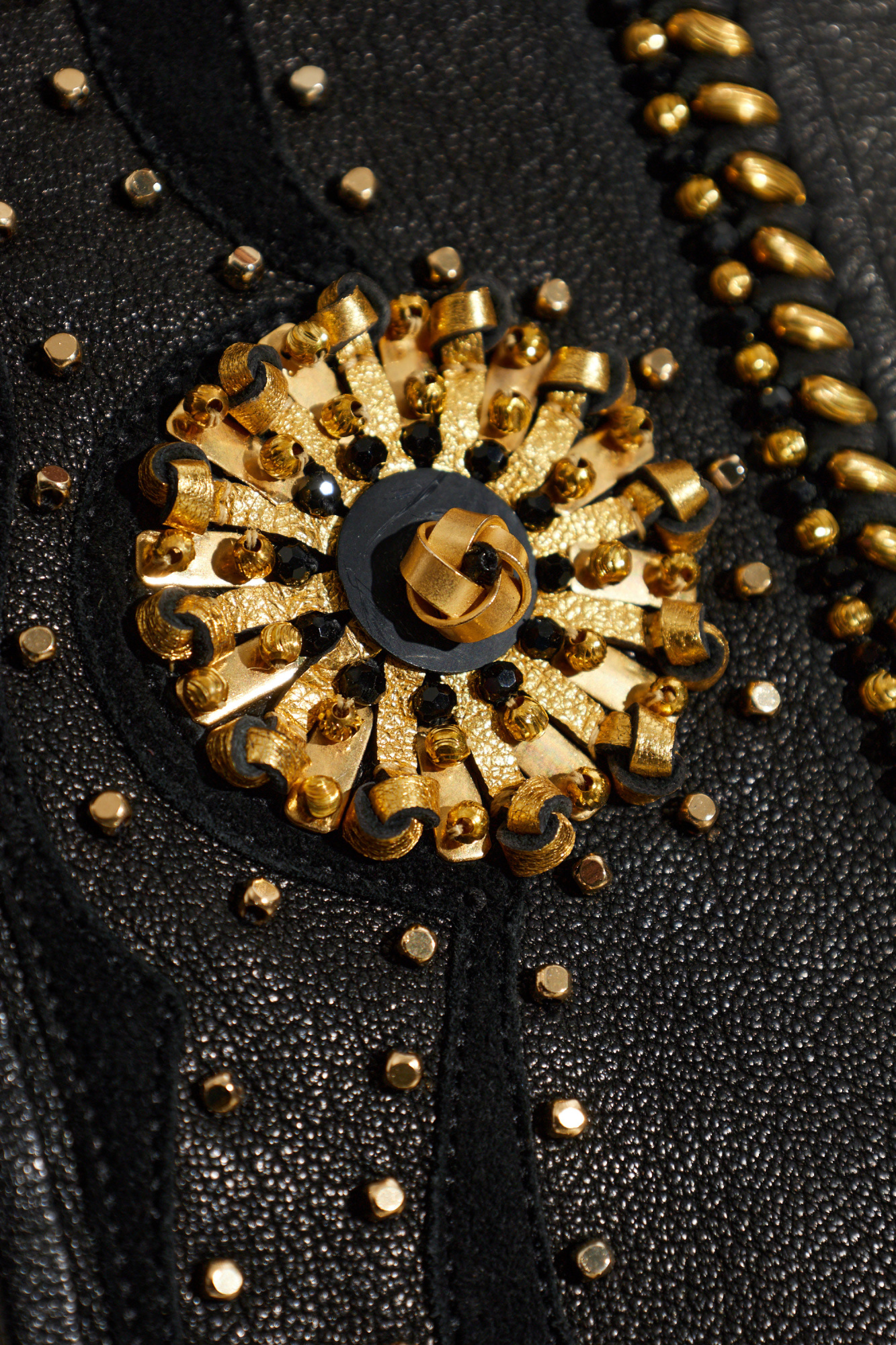 Versace Leather vest with studs | Women's | Vitkac